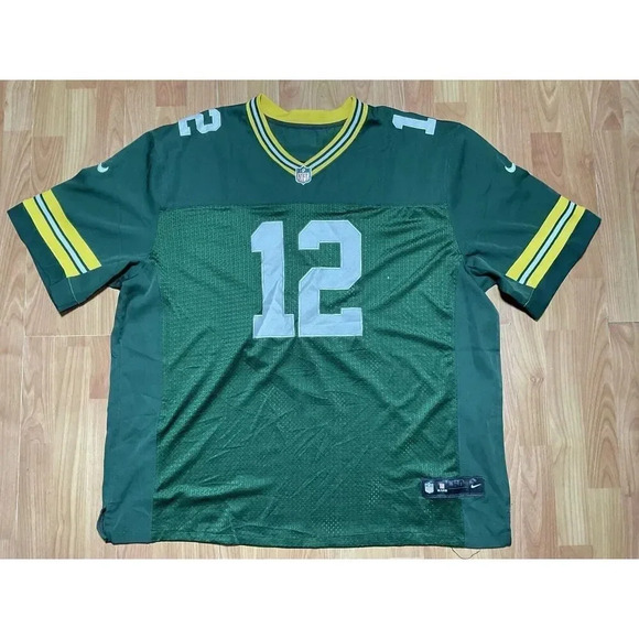 Aaron Rodgers Green Bay Packers NFL Jersey Nike On Field Stitched Size 60 - Picture 1 of 12